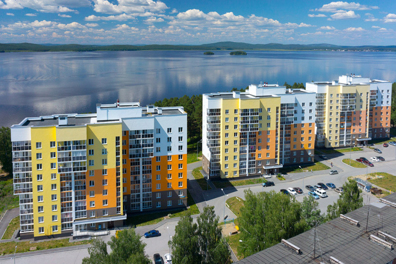 Жилой комплекс «Прибрежный» - одна из популярных новостроек Среднеуральска