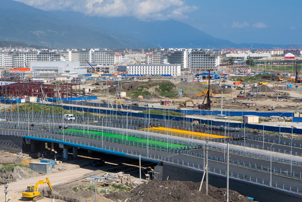 Строительство пешеходных мостов в Сочи
