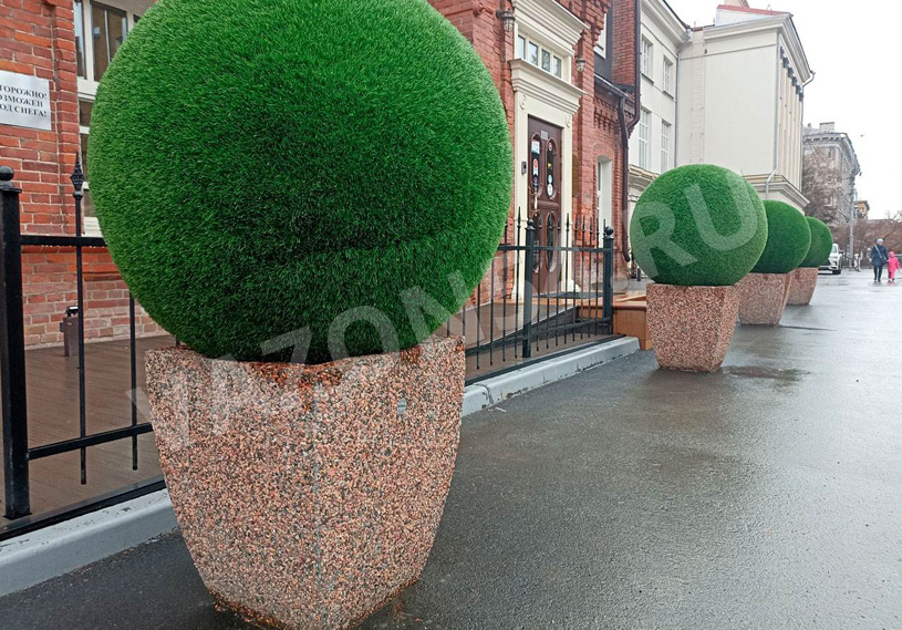 бетонный вазон