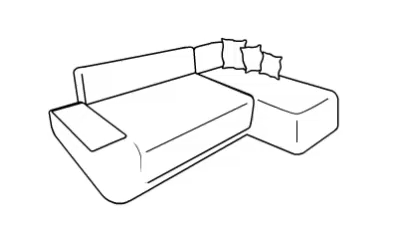 система трансформации дивана: пума