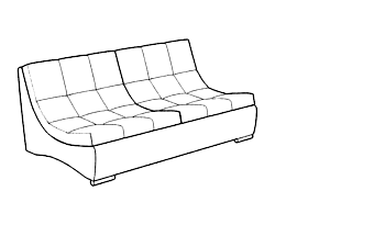 система трансформации дивана: французская раскладушка