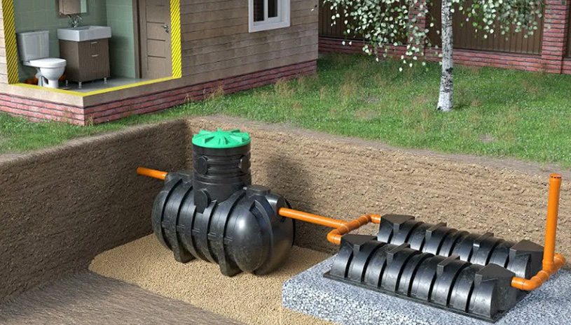 Система водоотведения для частного дома