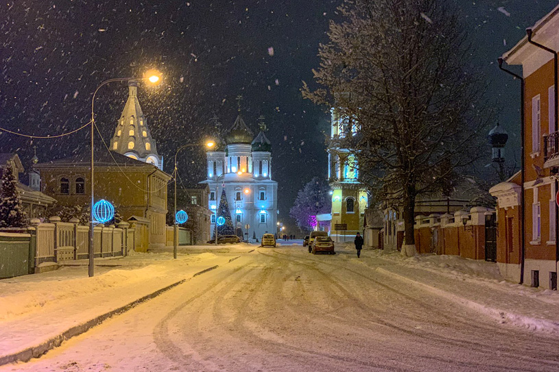 Зима в Коломне