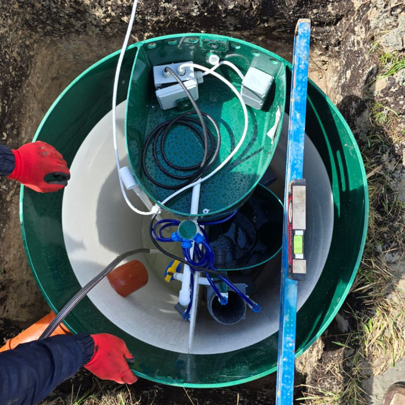 Автономная канализация MEZLER в частном доме