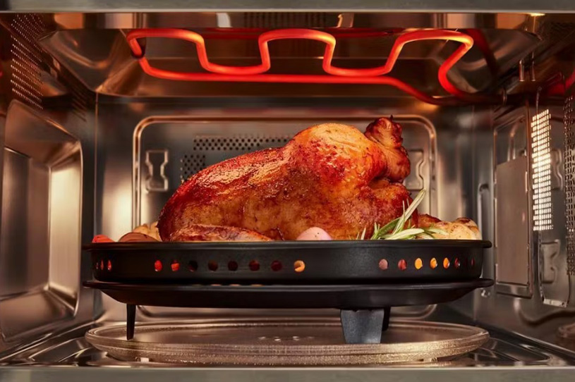 микроволновая печь с грилем