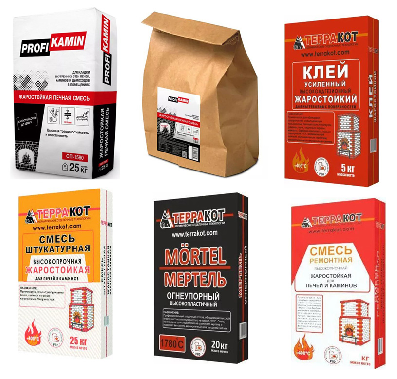 Огнеупорные смеси