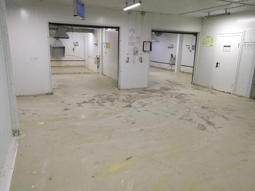 Подготовка бетонного основания под полимерные покрытия