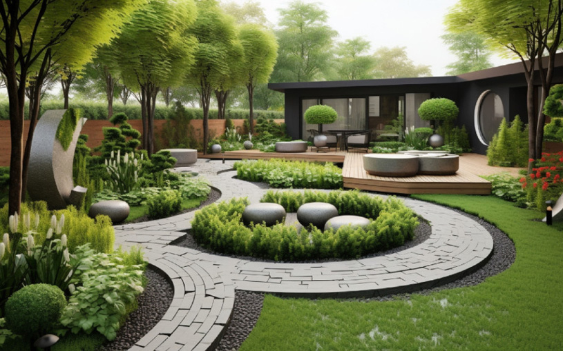 Ландшафтный дизайн участка