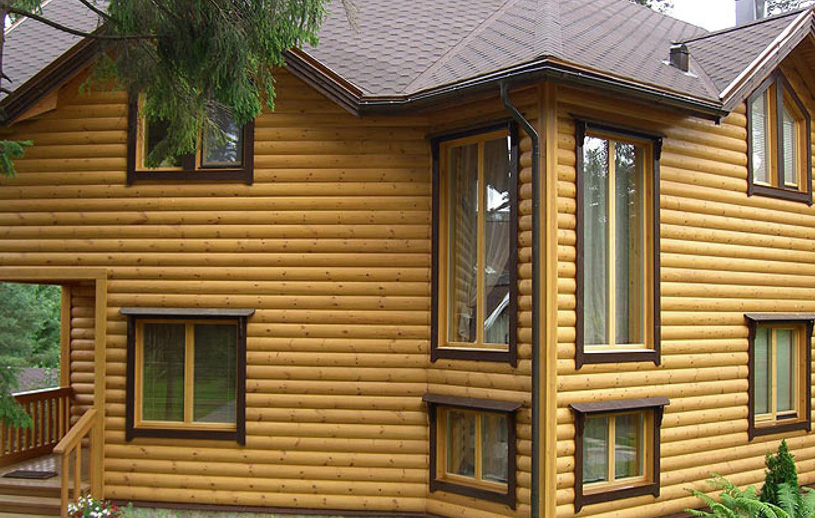 Блок хаус для наружной отделки дома