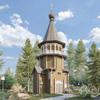 Строительство из оцилиндрованного бревна деревянных церквей и часовен