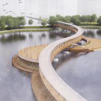 Проектно-конструкторское бюро «Т-КОНСТРАКШН». Проект пешеходного моста в Новой Москве