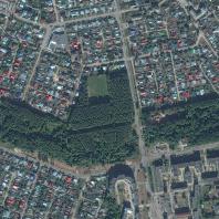 Спутниковый снимок территории парка «Тарханово». ЯндексКарты